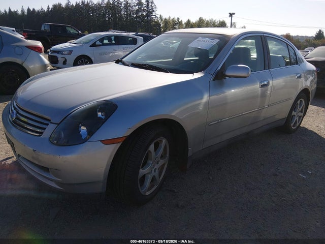 2004 Infiniti G35x მანქანა იყიდება აუქციონზე, vin: JNKCV51F44M710322, აუქციონის ნომერი: 46163373