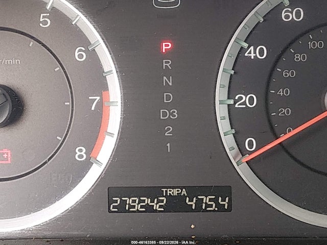 46163385 :رقم المزاد ، 1HGCP2F38CA020857 vin ، 2012 Honda Accord 2.4 Lx مزاد بيع