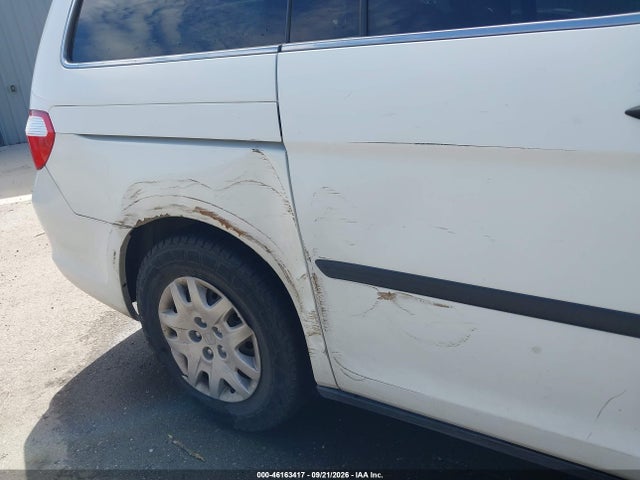 46163417 :رقم المزاد ، 5FNRL38247B036744 vin ، 2007 Honda Odyssey Lx مزاد بيع