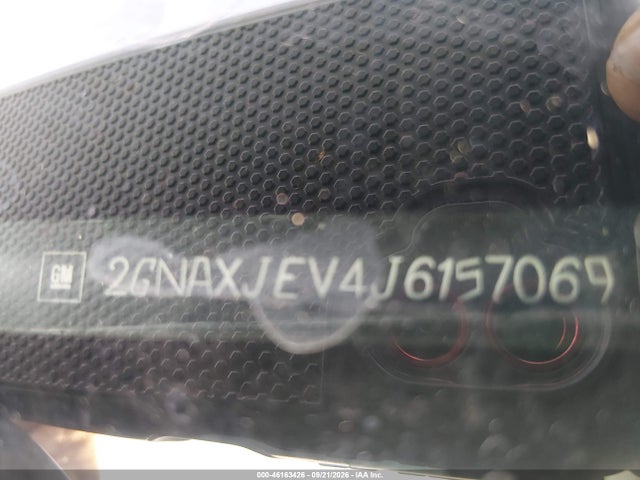 Продаж на аукціоні авто 2018 Chevrolet Equinox Lt, vin: 2GNAXJEV4J6157069, номер лоту: 46163426