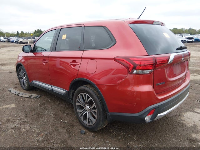 Продажа на аукционе авто 2016 Mitsubishi Outlander Es, vin: JA4AZ3A32GZ015068, номер лота: 46163458