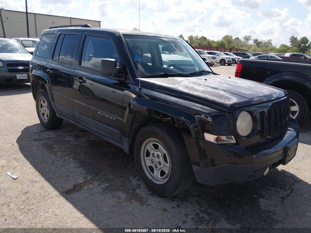 2012 Jeep Patriot Sport მანქანა იყიდება აუქციონზე, vin: 1C4NJRBBXCD538000, აუქციონის ნომერი: 46163467