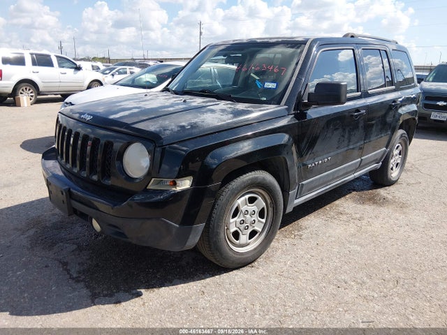 2012 Jeep Patriot Sport მანქანა იყიდება აუქციონზე, vin: 1C4NJRBBXCD538000, აუქციონის ნომერი: 46163467