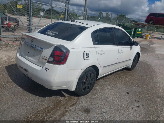46163499 :رقم المزاد ، 3N1AB6AP0CL677167 vin ، 2012 Nissan Sentra 2.0 S مزاد بيع
