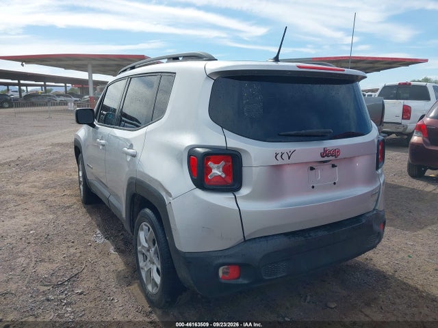 2016 Jeep Renegade Latitude მანქანა იყიდება აუქციონზე, vin: ZACCJABT1GPD44335, აუქციონის ნომერი: 46163509