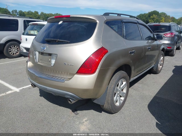 46163512 :رقم المزاد ، JN8AZ08W46W539847 vin ، 2006 Nissan Murano S مزاد بيع