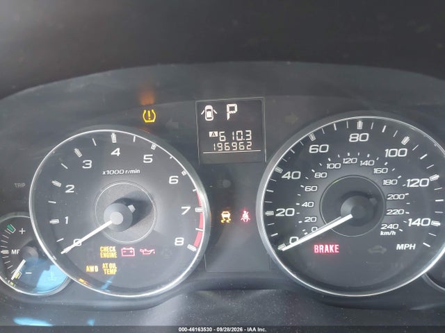 46163530 :رقم المزاد ، 4S4BRCLC9C3273832 vin ، 2012 Subaru Outback 2.5i Limited مزاد بيع