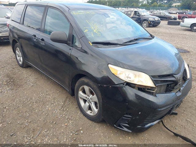 2019 Toyota Sienna L 7 Passenger მანქანა იყიდება აუქციონზე, vin: 5TDZZ3DC1KS987839, აუქციონის ნომერი: 46163575