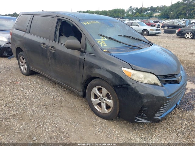 2019 Toyota Sienna L 7 Passenger მანქანა იყიდება აუქციონზე, vin: 5TDZZ3DC2KS018390, აუქციონის ნომერი: 46163577