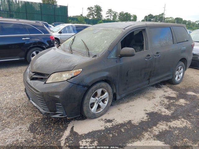 2019 Toyota Sienna L 7 Passenger მანქანა იყიდება აუქციონზე, vin: 5TDZZ3DC2KS018390, აუქციონის ნომერი: 46163577