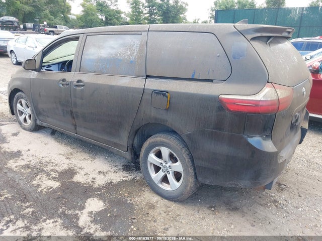 2019 Toyota Sienna L 7 Passenger მანქანა იყიდება აუქციონზე, vin: 5TDZZ3DC2KS018390, აუქციონის ნომერი: 46163577