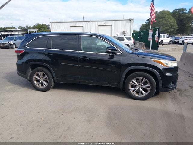 2015 Toyota Highlander Xle V6 მანქანა იყიდება აუქციონზე, vin: 5TDJKRFH2FS218866, აუქციონის ნომერი: 46163726