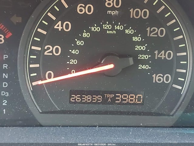46163776 :رقم المزاد ، 1HGCM66315A013655 vin ، 2005 Honda Accord 3.0 Lx مزاد بيع