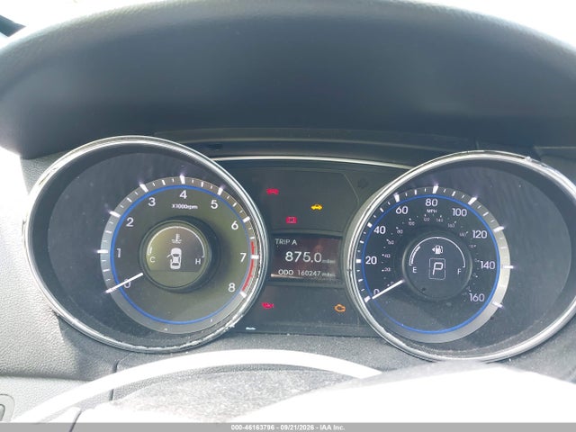 Aukcja sprzedaży 2013 Hyundai Sonata Gls, vin: 5NPEB4AC1DH756140, numer aukcji: 46163796