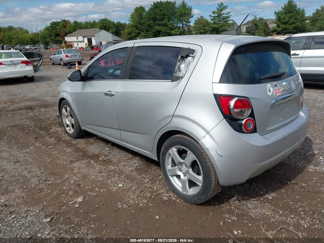 2016 Chevrolet Sonic Ltz Auto მანქანა იყიდება აუქციონზე, vin: 1G1JE6SB4G4137932, აუქციონის ნომერი: 46163877