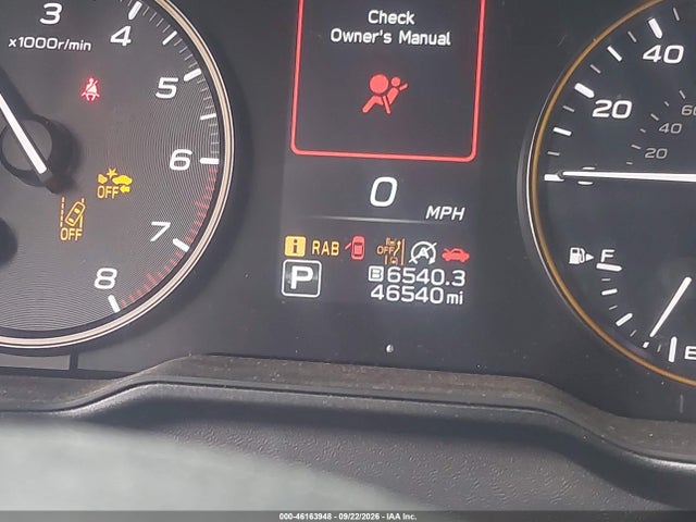 2025 Subaru Outback Wilderness მანქანა იყიდება აუქციონზე, vin: 4S4BTGUD8S3133334, აუქციონის ნომერი: 46163948