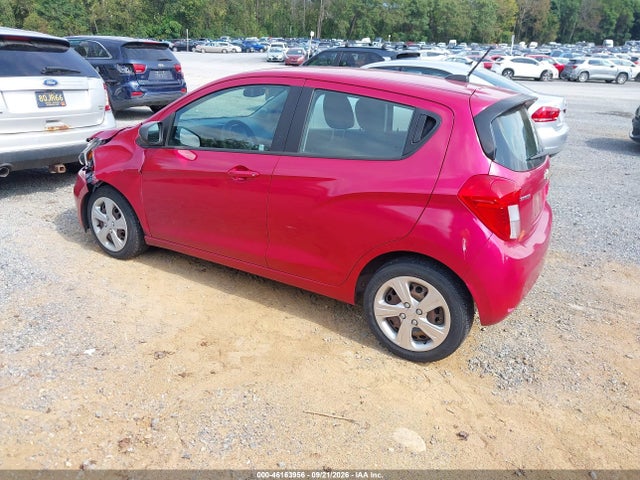 Aukcja sprzedaży 2019 Chevrolet Spark Ls Cvt, vin: KL8CB6SA2KC752888, numer aukcji: 46163956