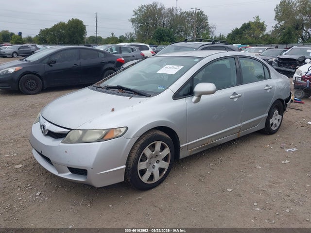 46163962 :رقم المزاد ، 2HGFA1F52AH575683 vin ، 2010 Honda Civic Lx مزاد بيع
