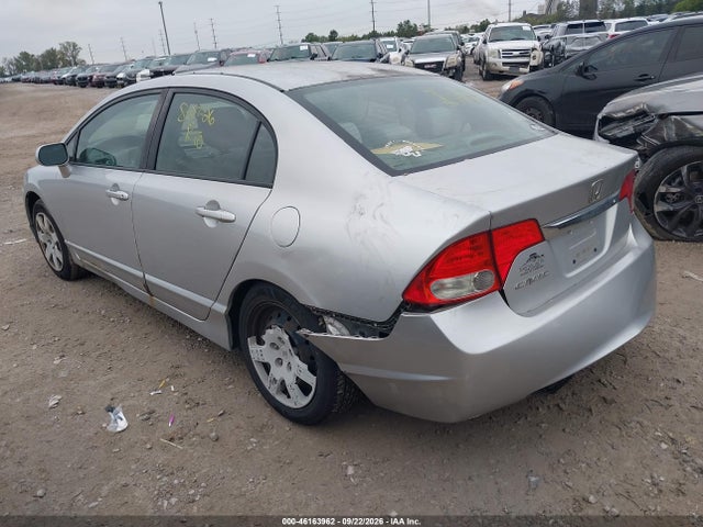 46163962 :رقم المزاد ، 2HGFA1F52AH575683 vin ، 2010 Honda Civic Lx مزاد بيع
