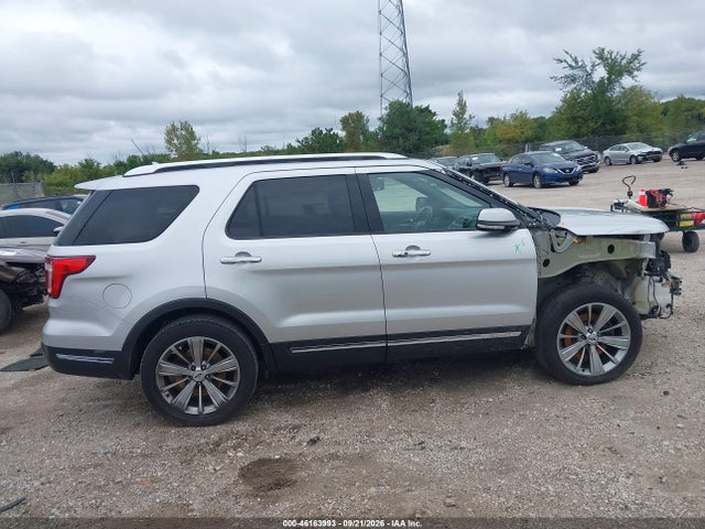 46163993 :رقم المزاد ، 1FM5K8F89JGB13395 vin ، 2018 Ford Explorer Limited مزاد بيع