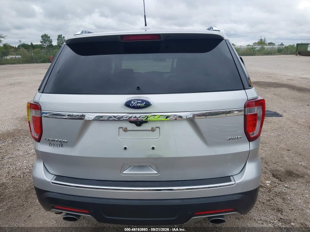 46163993 :رقم المزاد ، 1FM5K8F89JGB13395 vin ، 2018 Ford Explorer Limited مزاد بيع