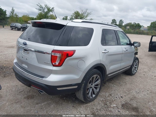 46163993 :رقم المزاد ، 1FM5K8F89JGB13395 vin ، 2018 Ford Explorer Limited مزاد بيع