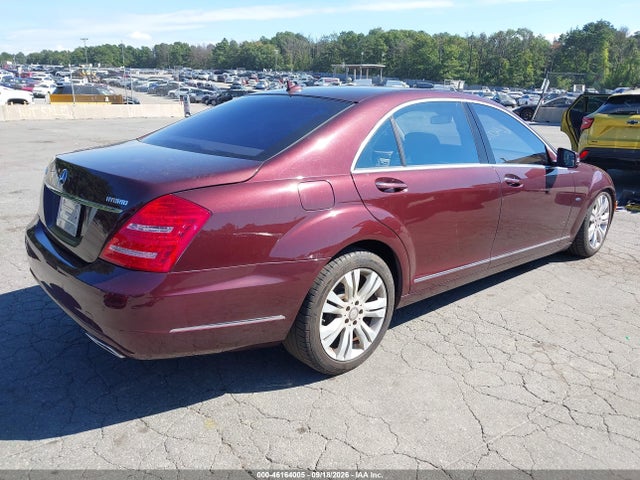 Aukcja sprzedaży 2010 Mercedes-benz S 400 Hybrid, vin: WDDNG9FB0AA303490, numer aukcji: 46164005