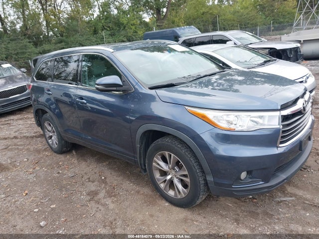 Aukcja sprzedaży 2015 Toyota Highlander Xle V6, vin: 5TDJKRFH3FS208539, numer aukcji: 46164079