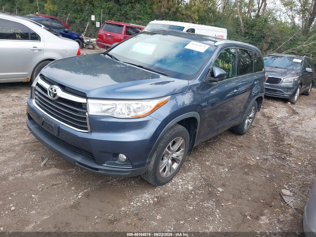 Aukcja sprzedaży 2015 Toyota Highlander Xle V6, vin: 5TDJKRFH3FS208539, numer aukcji: 46164079
