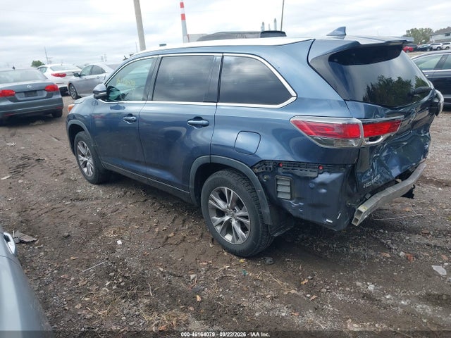 Aukcja sprzedaży 2015 Toyota Highlander Xle V6, vin: 5TDJKRFH3FS208539, numer aukcji: 46164079