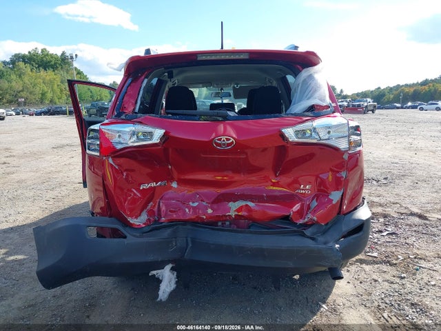 46164140 :رقم المزاد ، 2T3BFREV6FW321061 vin ، 2015 Toyota Rav4 Le مزاد بيع