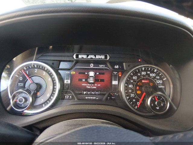 46164150 :رقم المزاد ، 1C6SRFFT8MN567656 vin ، 2021 Ram 1500 Big Horn  4x4 5'7 Box مزاد بيع