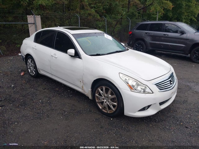 2011 Infiniti G37x მანქანა იყიდება აუქციონზე, vin: JN1CV6ARXBM354007, აუქციონის ნომერი: 46164248
