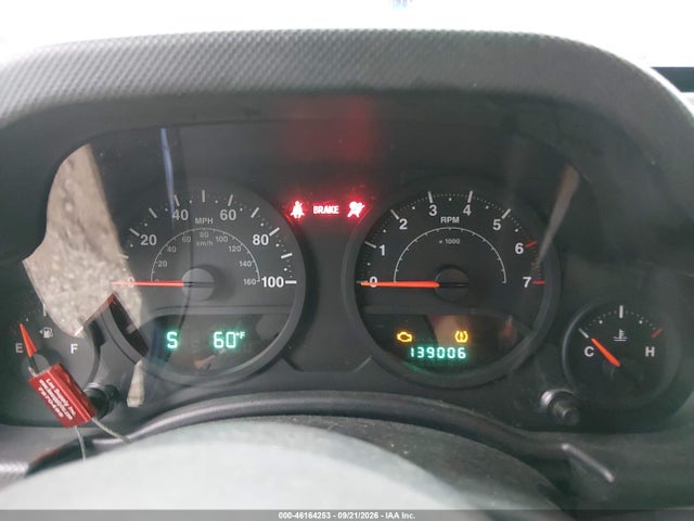 2009 Jeep Wrangler X მანქანა იყიდება აუქციონზე, vin: 1J8FA24149L712828, აუქციონის ნომერი: 46164253