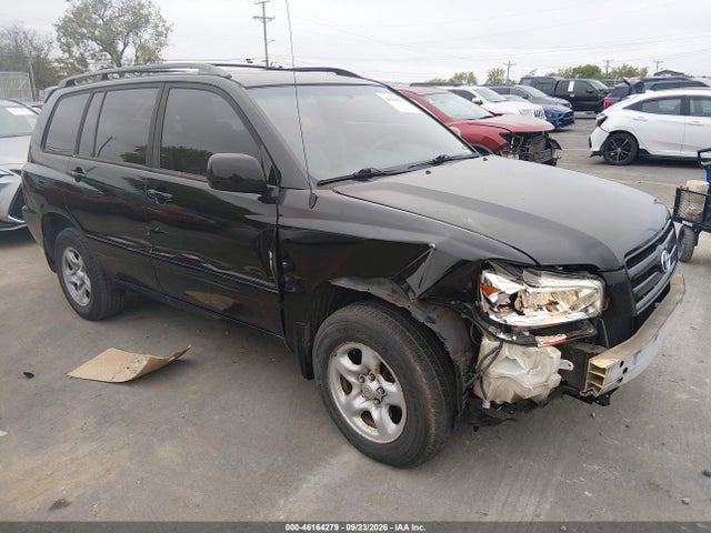 2007 Toyota Highlander V6 მანქანა იყიდება აუქციონზე, vin: JTEEP21A370205726, აუქციონის ნომერი: 46164279