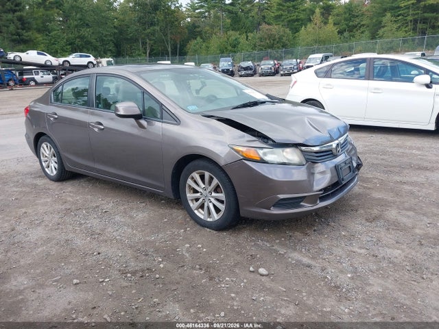 46164336 :رقم المزاد ، 2HGFB2F87CH610671 vin ، 2012 Honda Civic Ex مزاد بيع