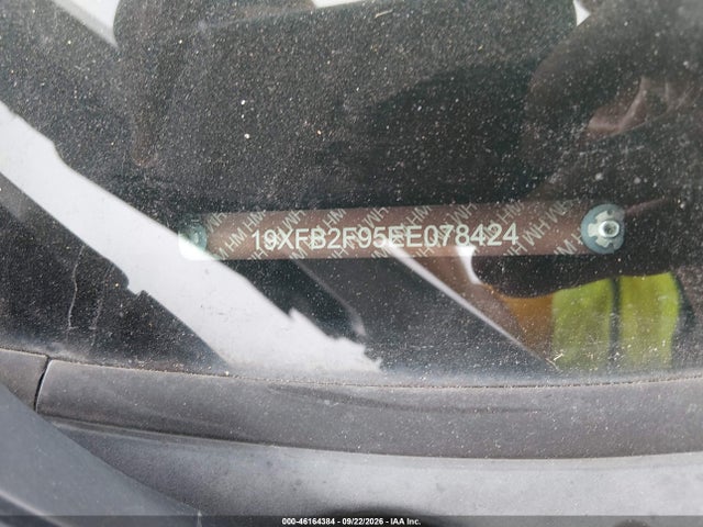 Honda Civic Ex-l 2014 19XFB2F95EE078424 Image 9