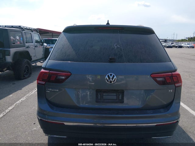 2018 Volkswagen Tiguan 2.0t Se/2.0t Sel მანქანა იყიდება აუქციონზე, vin: 3VV3B7AX1JM209565, აუქციონის ნომერი: 46164394