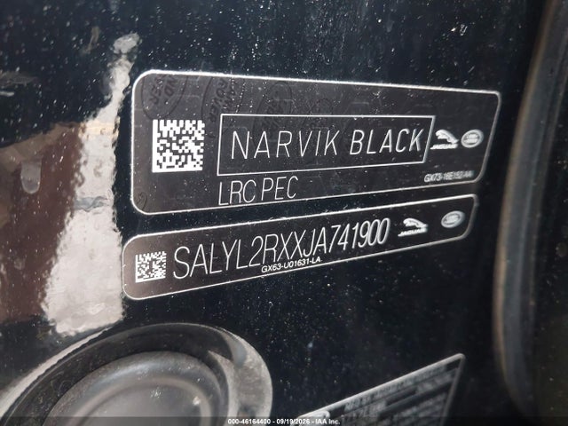 Продаж на аукціоні авто 2018 Land Rover Range Rover Velar P250 Se R-dynamic, vin: SALYL2RXXJA741900, номер лоту: 46164400