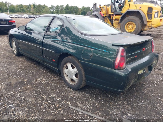 2002 Chevrolet Monte Carlo Ss მანქანა იყიდება აუქციონზე, vin: 2G1WX15K929138935, აუქციონის ნომერი: 46164446