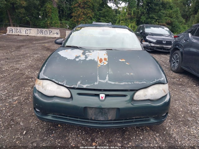2002 Chevrolet Monte Carlo Ss მანქანა იყიდება აუქციონზე, vin: 2G1WX15K929138935, აუქციონის ნომერი: 46164446