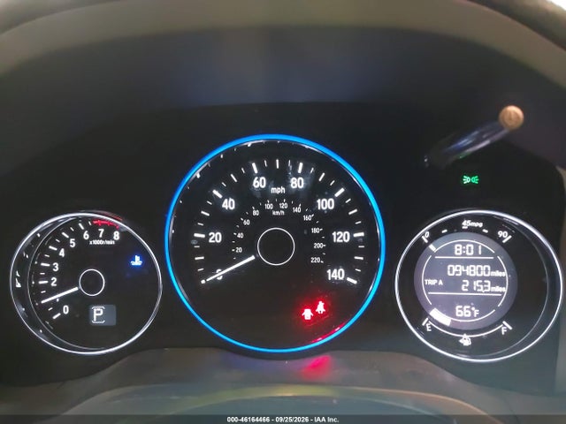 46164466 :رقم المزاد ، 3CZRU5H78HM720045 vin ، 2017 Honda Hr-v Ex-l مزاد بيع
