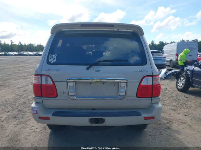 2003 Lexus Lx 470 მანქანა იყიდება აუქციონზე, vin: JTJHT00W033527373, აუქციონის ნომერი: 46164527