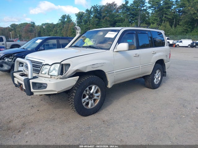 2003 Lexus Lx 470 მანქანა იყიდება აუქციონზე, vin: JTJHT00W033527373, აუქციონის ნომერი: 46164527