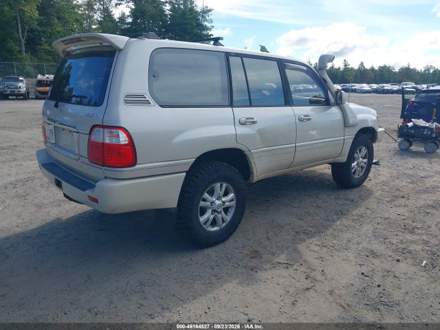 2003 Lexus Lx 470 მანქანა იყიდება აუქციონზე, vin: JTJHT00W033527373, აუქციონის ნომერი: 46164527