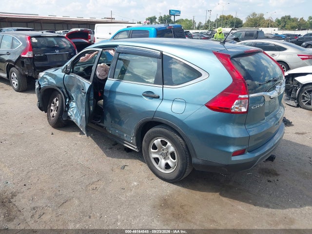 46164545 :رقم المزاد ، 5J6RM4H31FL011849 vin ، 2015 Honda Cr-v Lx مزاد بيع