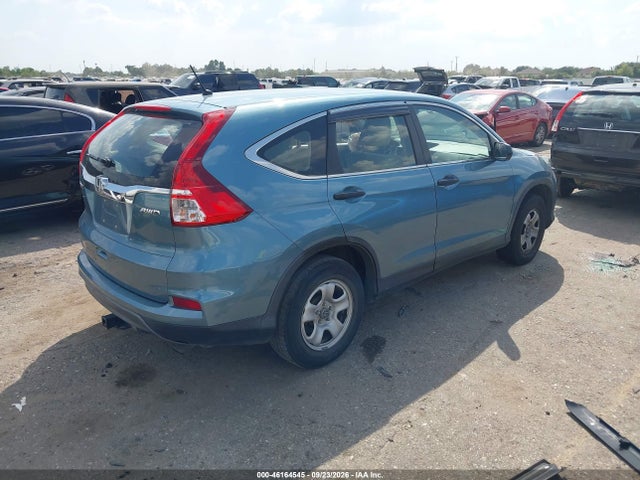 46164545 :رقم المزاد ، 5J6RM4H31FL011849 vin ، 2015 Honda Cr-v Lx مزاد بيع
