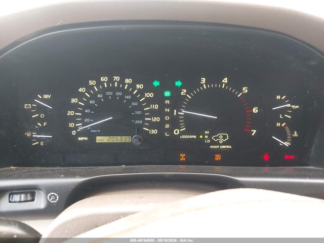 Aukcja sprzedaży 2001 Lexus Lx 470, vin: JTJHT00W413502800, numer aukcji: 46164558