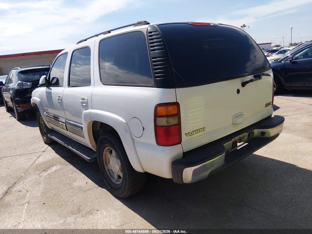 Aukcja sprzedaży 2003 Gmc Yukon Sle, vin: 1GKEC13V03R227008, numer aukcji: 46164599