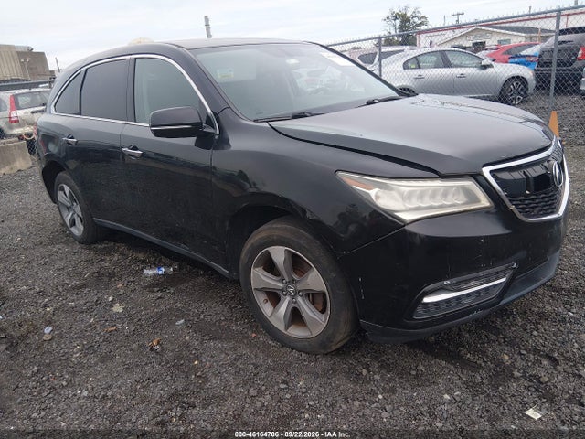46164706 :رقم المزاد ، 5FRYD4H2XFB004697 vin ، 2015 Acura Mdx مزاد بيع